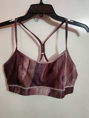 Lululemon Purple Marble Bralette - Women Intimates Size 12